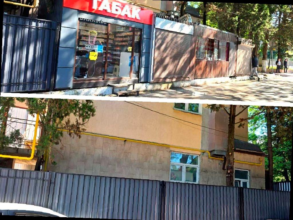 В Адлере закрыли нелегальные торговые точки