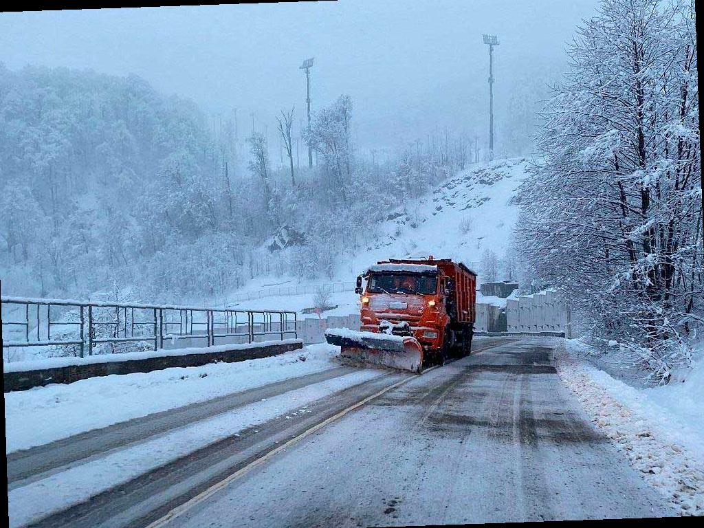 В Сочи ожидаются штормы и снегопады на новогодние праздники