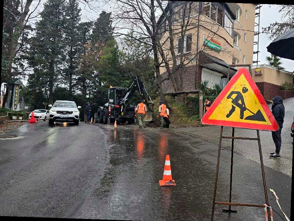 Ремонт Новороссийского шоссе в Сочи завершится до конца июня