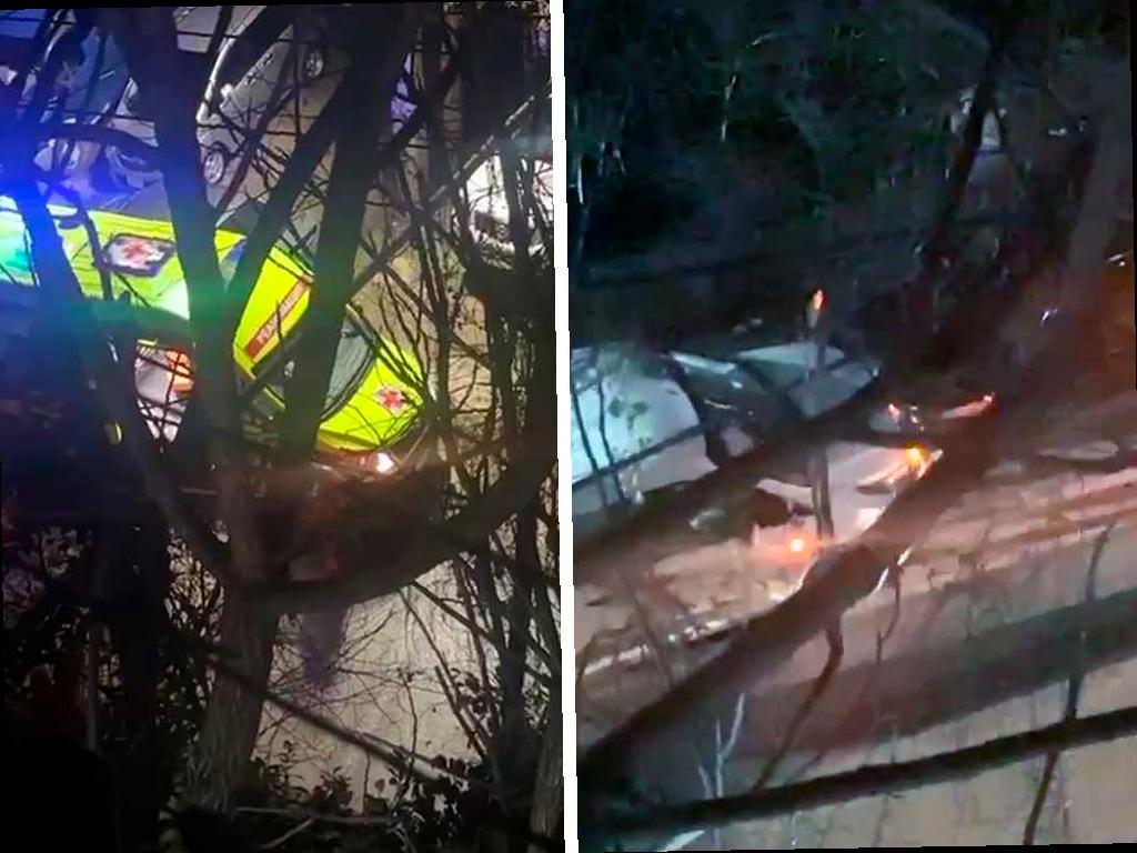 Две машины столкнулись в центре Сочи