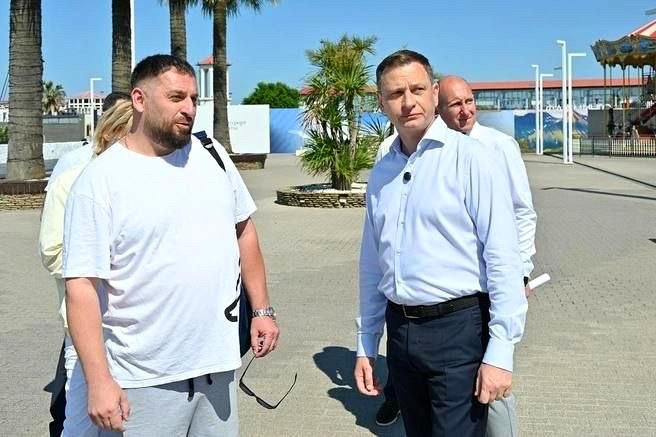 Сроки снятия заборов на Южном моле и завершение реконструкции