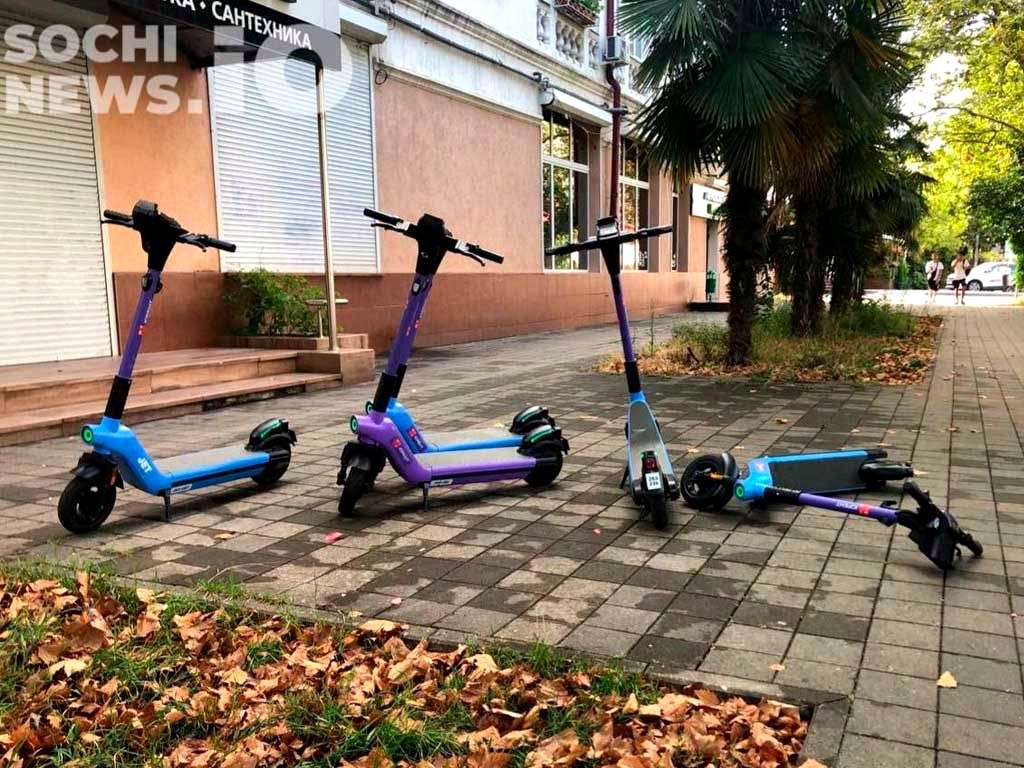 В Сочи рассматривается возможность полного запрета самокатов