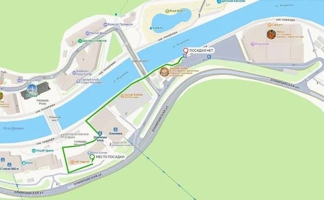 Новая остановка для автобуса №500 появилась в Олимпийском парке Сочи