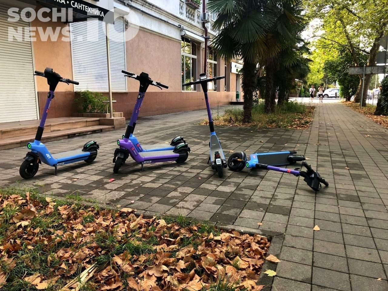 Штрафы за брошенные электросамокаты введут в Краснодарском крае до 100 тысяч рублей